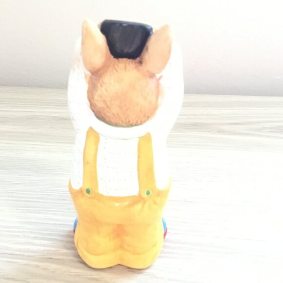 Vintage Bunny Figurine Holding Camera – Adorable Collectible Rabbit Decor - Picture 3 of 7